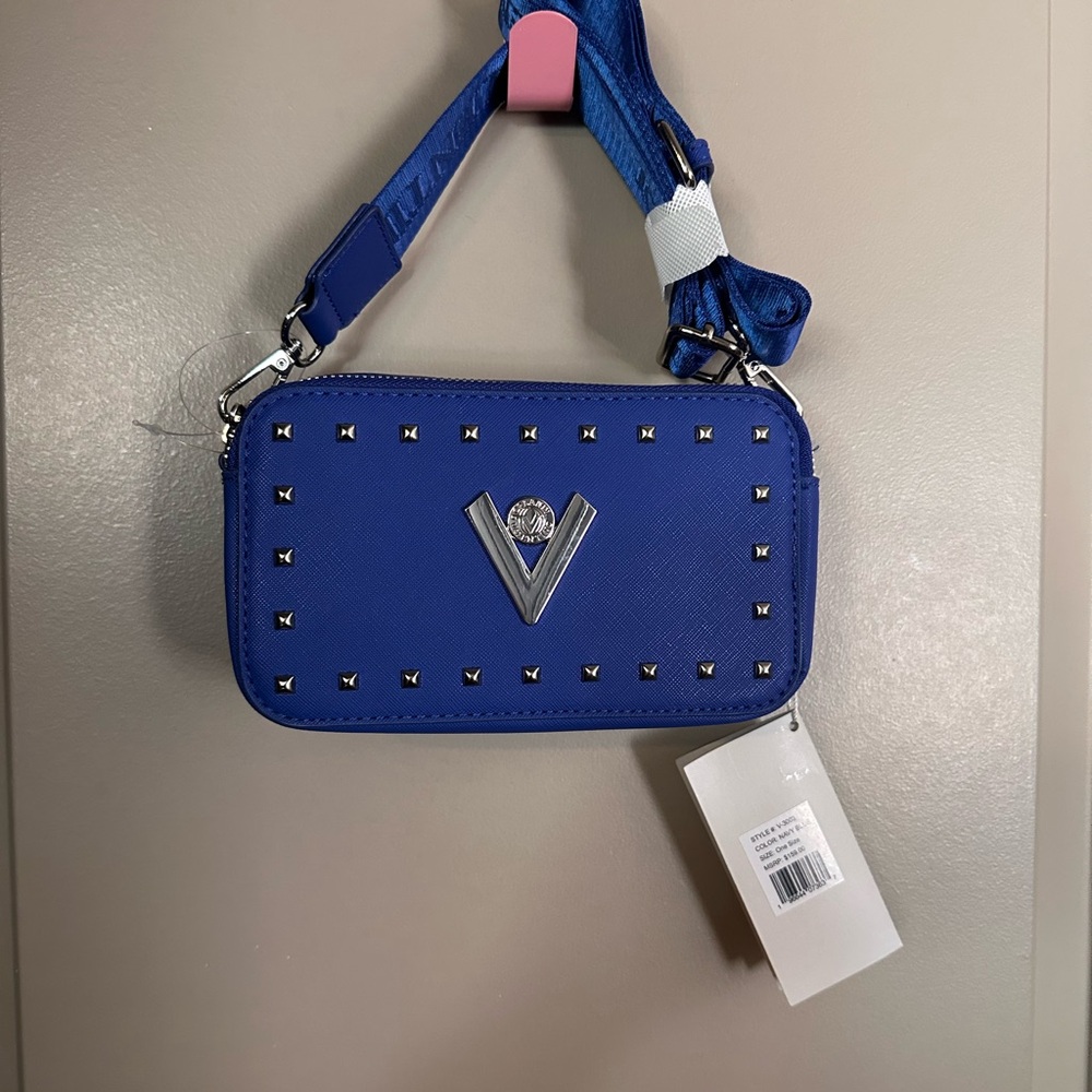 Blue Valentino Orlandi Studded Crossbody Bag
